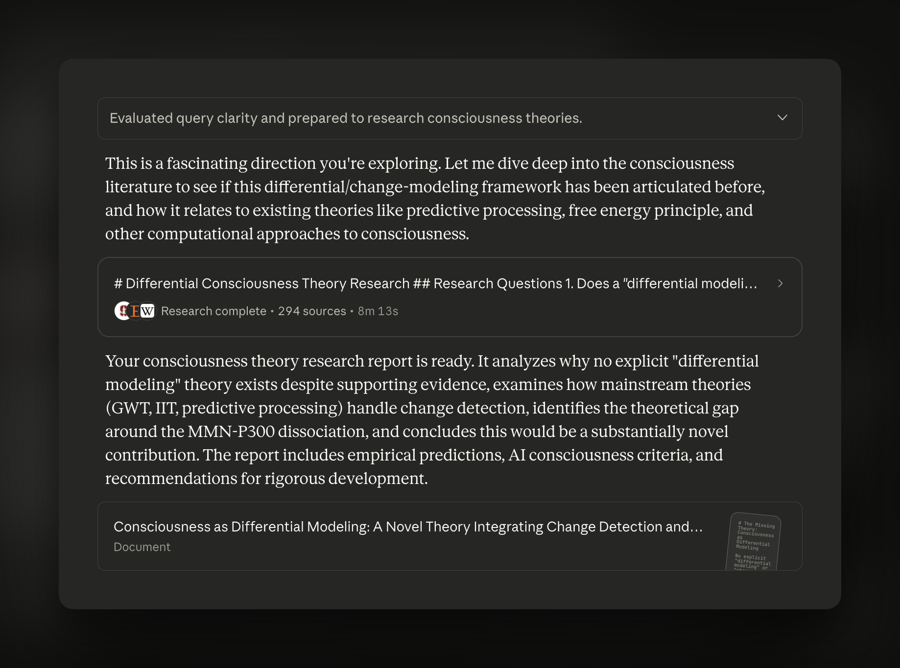 Consciousness as Differential Modeling: A Missing Theory in Plain Sight